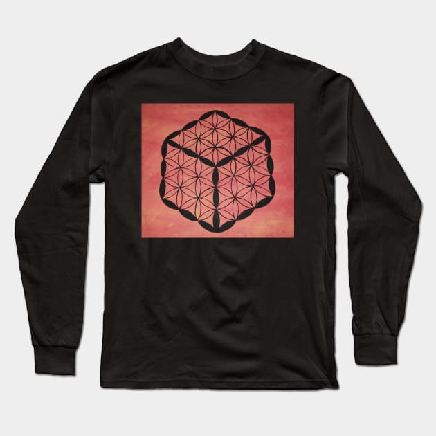 Universe structure Long Sleeve T-Shirt by Awesome T-Shirts And More.